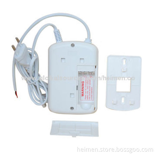 9V Backup Battery Gas Alarm with LED Display Work with Solenoid Valve, Nemoto Catalytic sensor